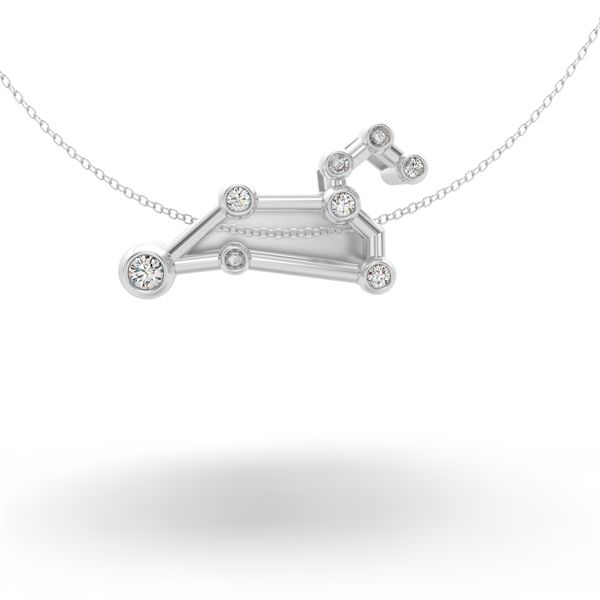  Mặt dây chuyền thiết kế CUHODA Leo - S95 + Đá Moissanite 