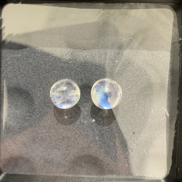  Đá Moonstone - Tròn 8ly-2.6ct 