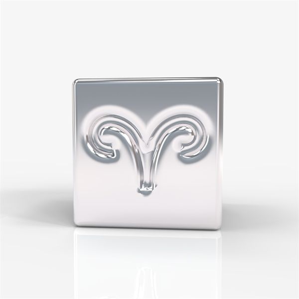  Charm hd Aries - S95 + Đá Moissanite 