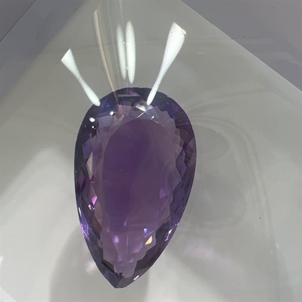  Đá Amethyst- Giọt 24.8x14.7x9.9ly - 22.70 ct 