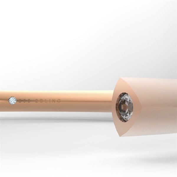  Vòng thiết kế TGA - S95 + Đá Moissanite 