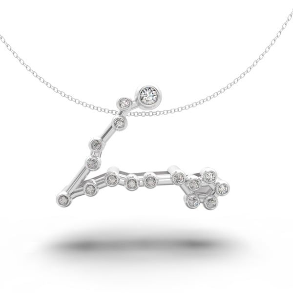  Mặt dây chuyền thiết kế CUHODA Pisces - S95 + Đá Moissanite 