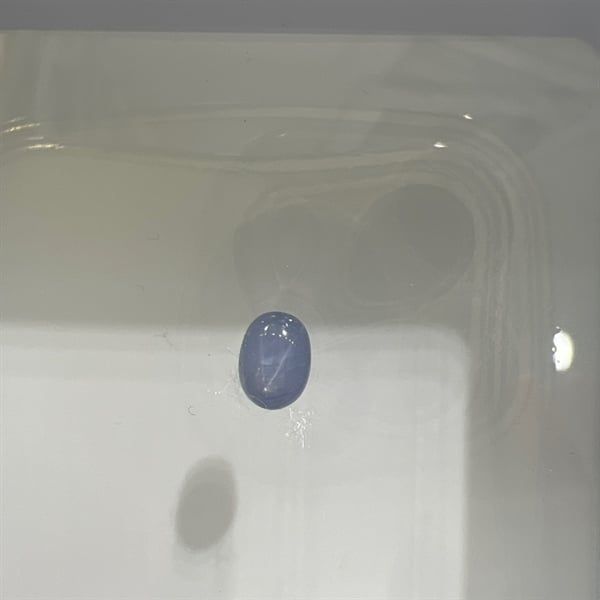  Đá Sapphire sao- Oval 4.9x6.7x3.3ly-1.3ct 