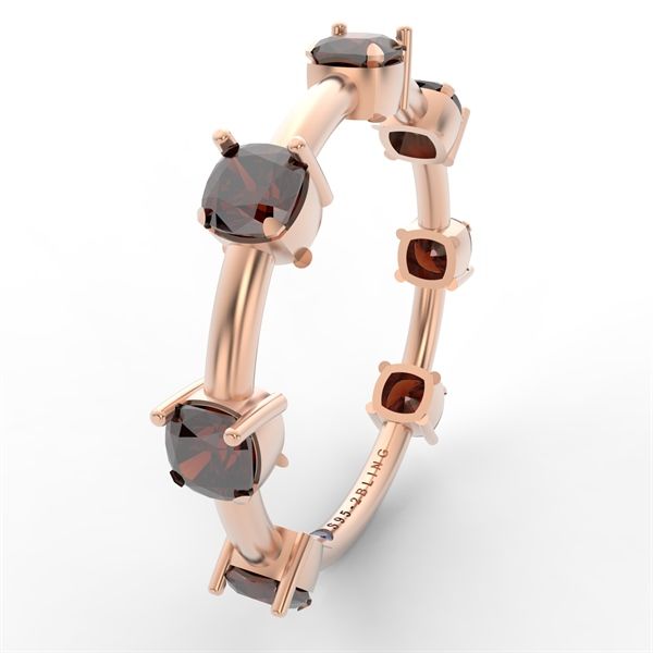  Nhẫn Thiết Kế KEBA - Đá Ganet 