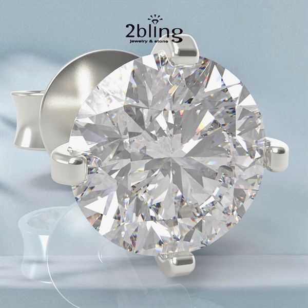  Bông tai NONI7 - 1 hột 4 ly 