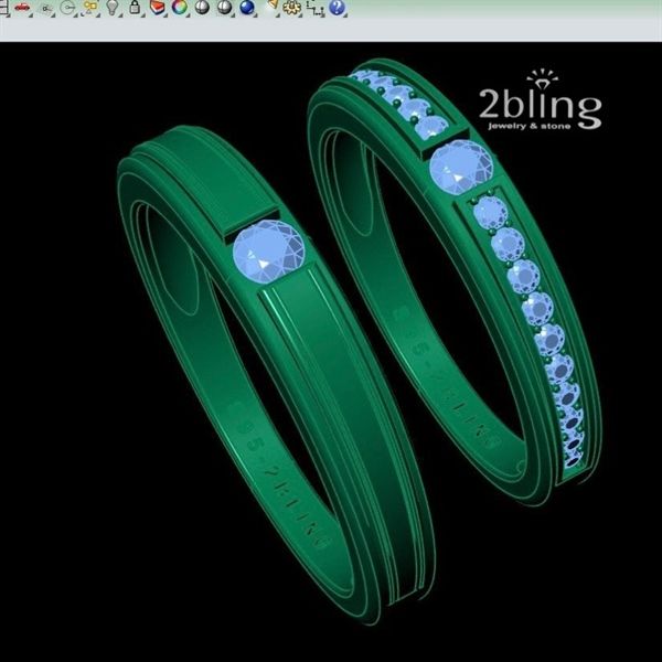  Nhẫn cưới - 2BJNC06 