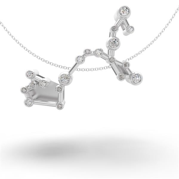  Mặt dây chuyền thiết kế CUHODA Scorpio - S95 + Đá Moissanite 