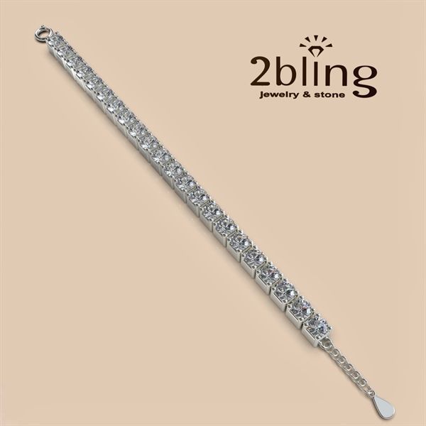  Lắc tay bạc cao cấp- 2BJLBG4 