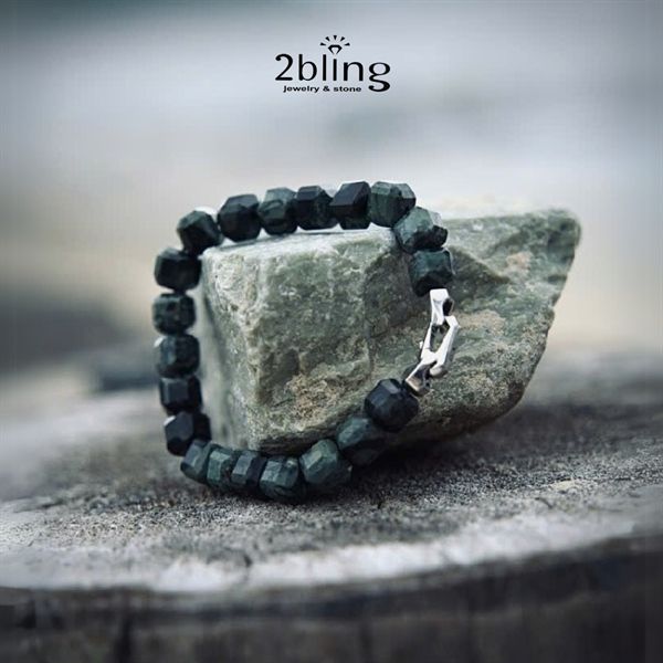  Vòng Tay Đá Moss Agate 