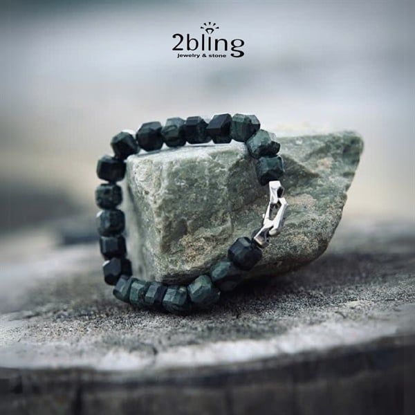  Vòng Tay Đá Moss Agate 