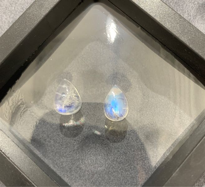  Đá Moonstone - Giọt nước 8x10ly - 3.60 ct 