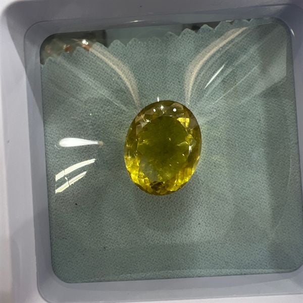  Đá Citrine - Oval 17.5 x 13.75 ly-15.2ct 
