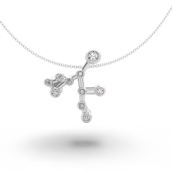  Mặt dây chuyền thiết kế CUHODA Sagittarius - S95 + Đá Moissanite 