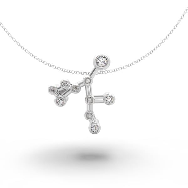  Mặt dây chuyền thiết kế CUHODA Sagittarius - S95 + Đá Moissanite 