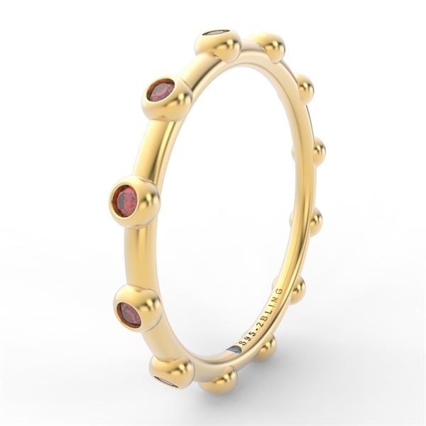  Nhẫn Thiết Kế KTRO - Đá Tourmaline 