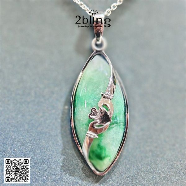  Mặt Dây Đá Cẩm Thạch 