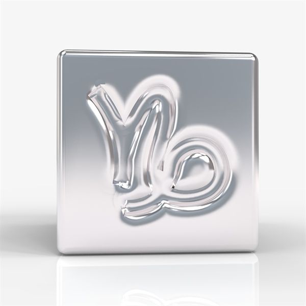  Charm hd Capricorn - S95 + Đá Moissanite 