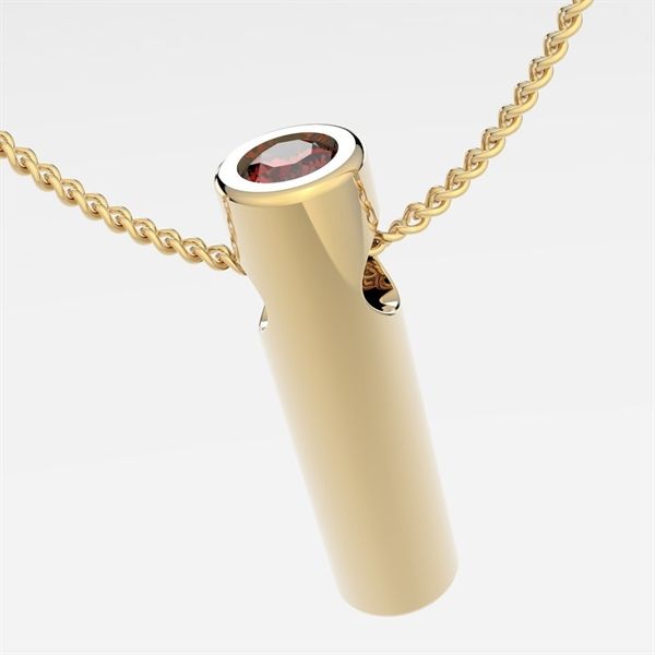  Mặt dây chuyền thiết kế TRO - S95 + Đá Moissanite 