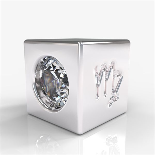  Charm hd Virgo - S95 + Đá Moissanite 