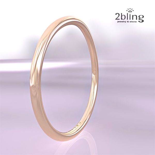  Nhẫn Thiết Kế 14K - Nhẫn 1 Vòng Trơn - 2BJNTK22 