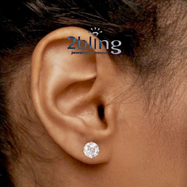  Bông tai NONI7 - 1 hột 7ly 