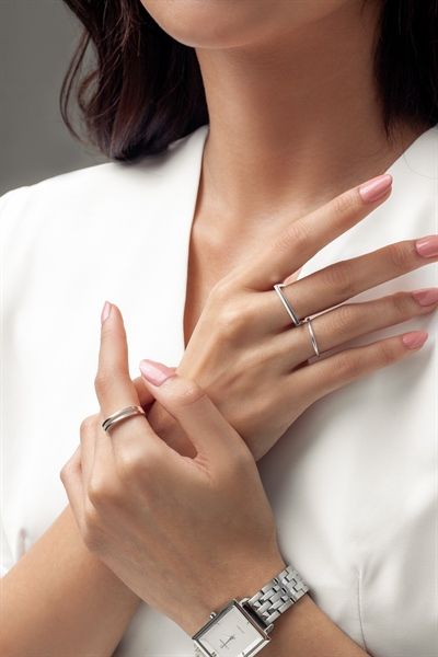  Nhẫn thiết kế 18K - SP000528 