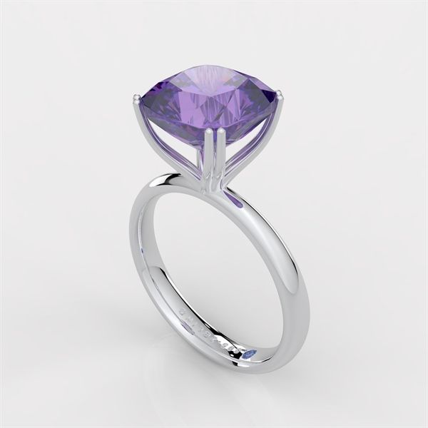  Nhẫn Thiết Kế - Đá Amethyst - 2BJNTK07 