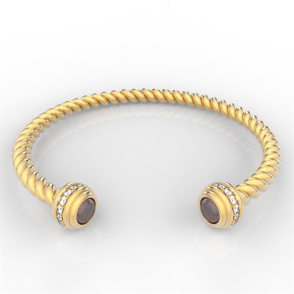  Vòng thiết kế XO - S95 + Đá Moissanite 