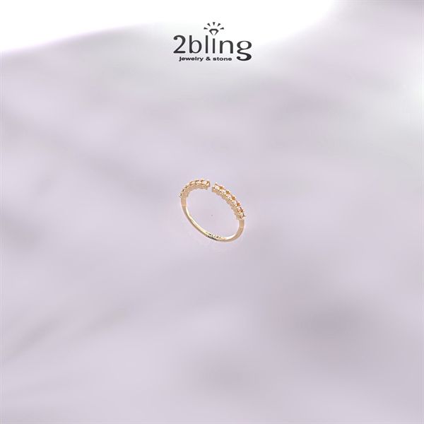  Nhẫn Thiết Kế 18K - Đá Tourmalin - 2BJNTK56 