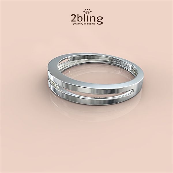  Nhẫn thiết kế 18K - SP000529 