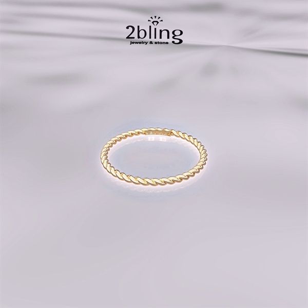  Nhẫn thiết kế 18K - SP000513 