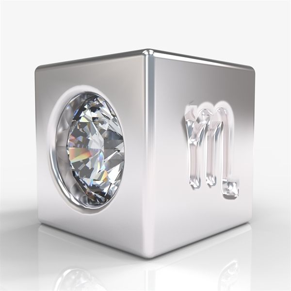  Charm hd Scorpio - S95 + Đá Moissanite 