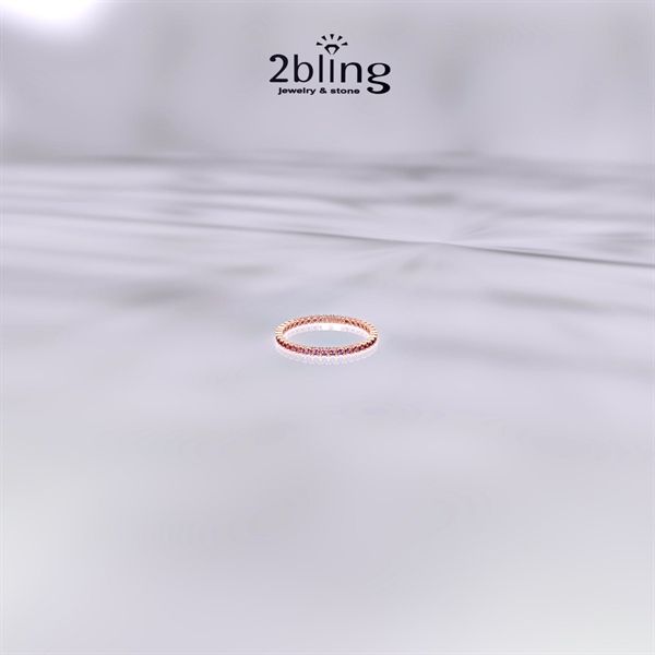  Nhẫn Thiết Kế 18K - Đá Tourmalin - 2BJNTK48 