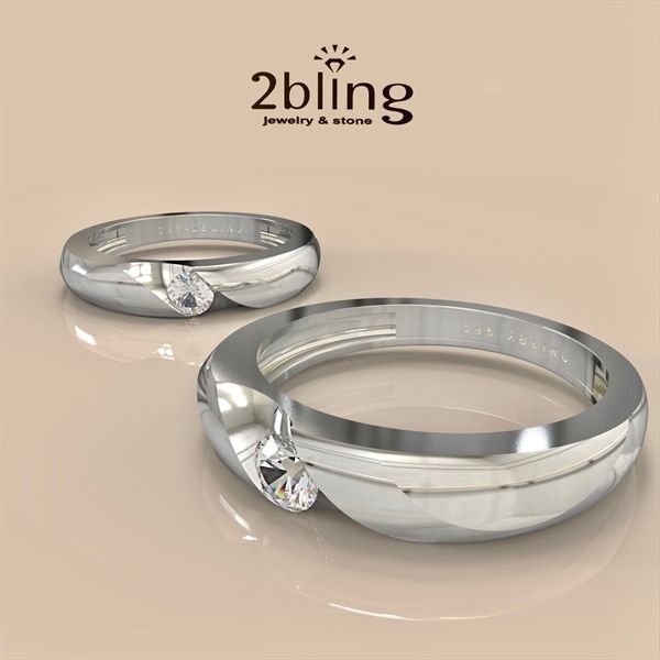  Nhẫn cưới - 2BJNC18 