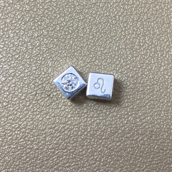  Charm hd Leo - S95 + Đá Moissanite 