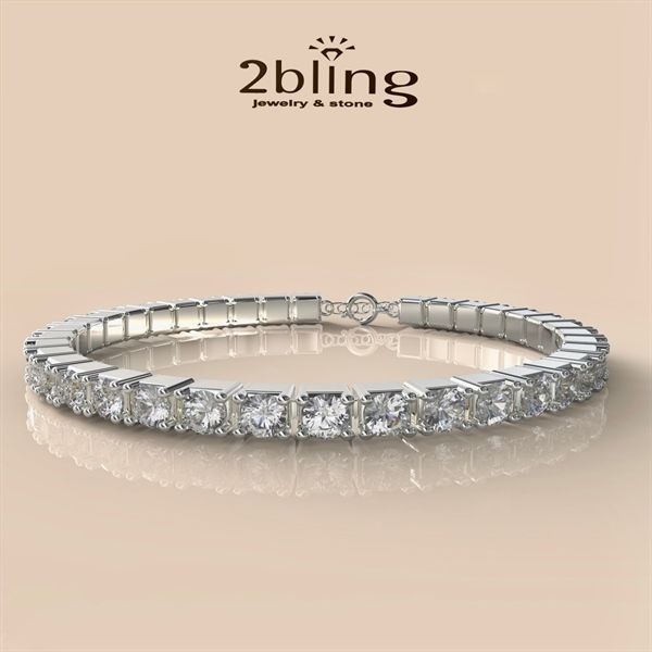  Lắc tay bạc cao cấp- 2BJLBG4 