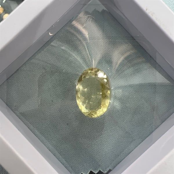  Đá Citrine - Oval 12.5x17 ly - 13.35 ct 