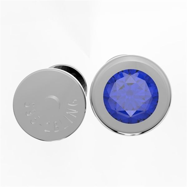  Bông tai thiết kế TRO - S95 + Đá Moissanite 