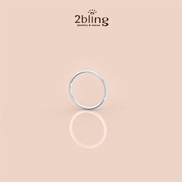  Nhẫn Thiết Kế 14K - Nhẫn 1 Vòng Trơn - 2BJNTK22 