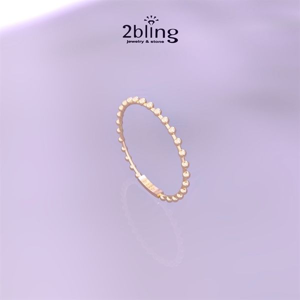  Nhẫn thiết kế 18K - SP000541 