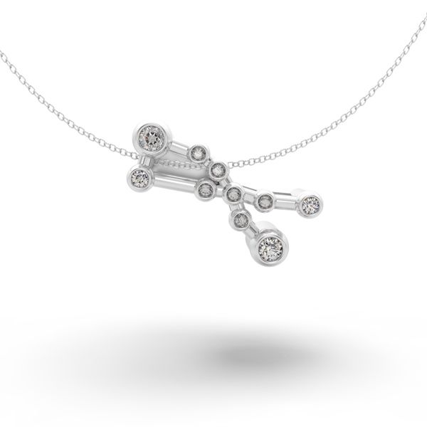  Mặt dây chuyền thiết kế CUHODA Taurus - S95 + Đá Moissanite 