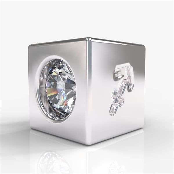  Charm hd Sagittarius - S95 + Đá Moissanite 