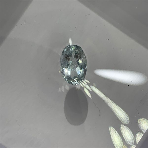  Đá Aquamarine - Oval 6.3x9.3 ly - 1.60 ct 