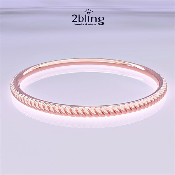  Nhẫn thiết kế 18K - SP000540 