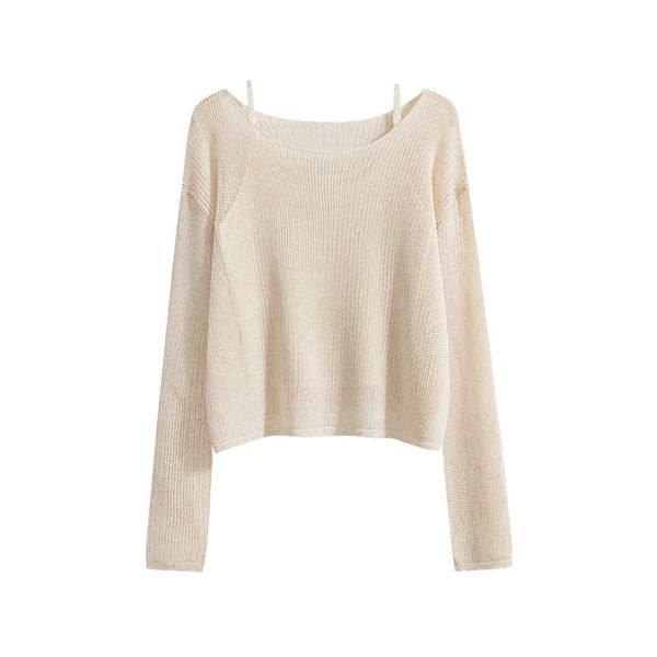  A714-Áo Len Lụa Băng Kiểu Pháp Hai Phần 