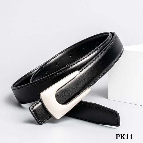  PK11-Dây Nịt Thắt Lưng Da Thật Đơn Giản 