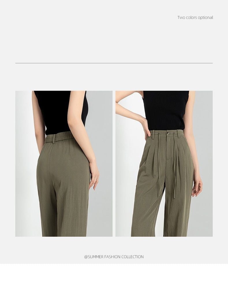  Q94-Quần Ống Suông Dây Rút 