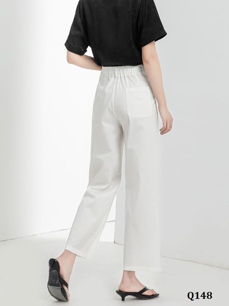  Q148-Quần Lụa Suông Co Dãn 9 Tấc 