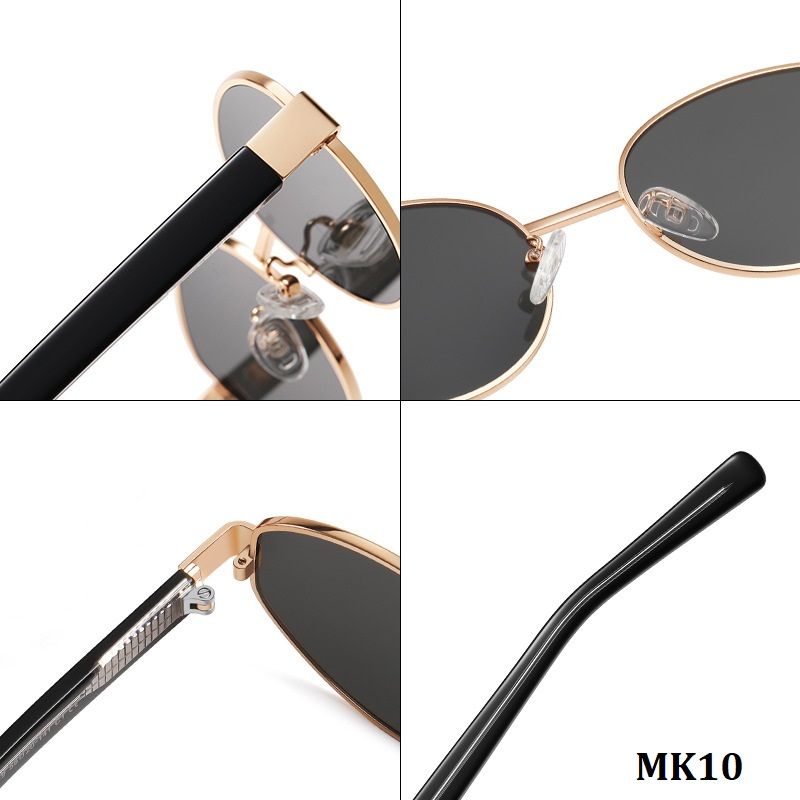  MK10-Kính Mắt Mát Kính Râm Gọng Nhỏ Thời Trang Hàn Quốc 