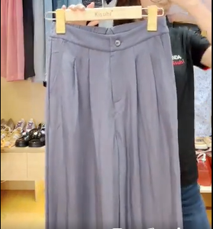  Q156-Quần Suông Cotton Lụa 